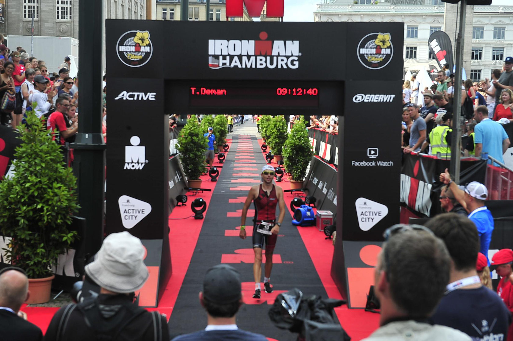 После финиша IRONMAN Hamburg