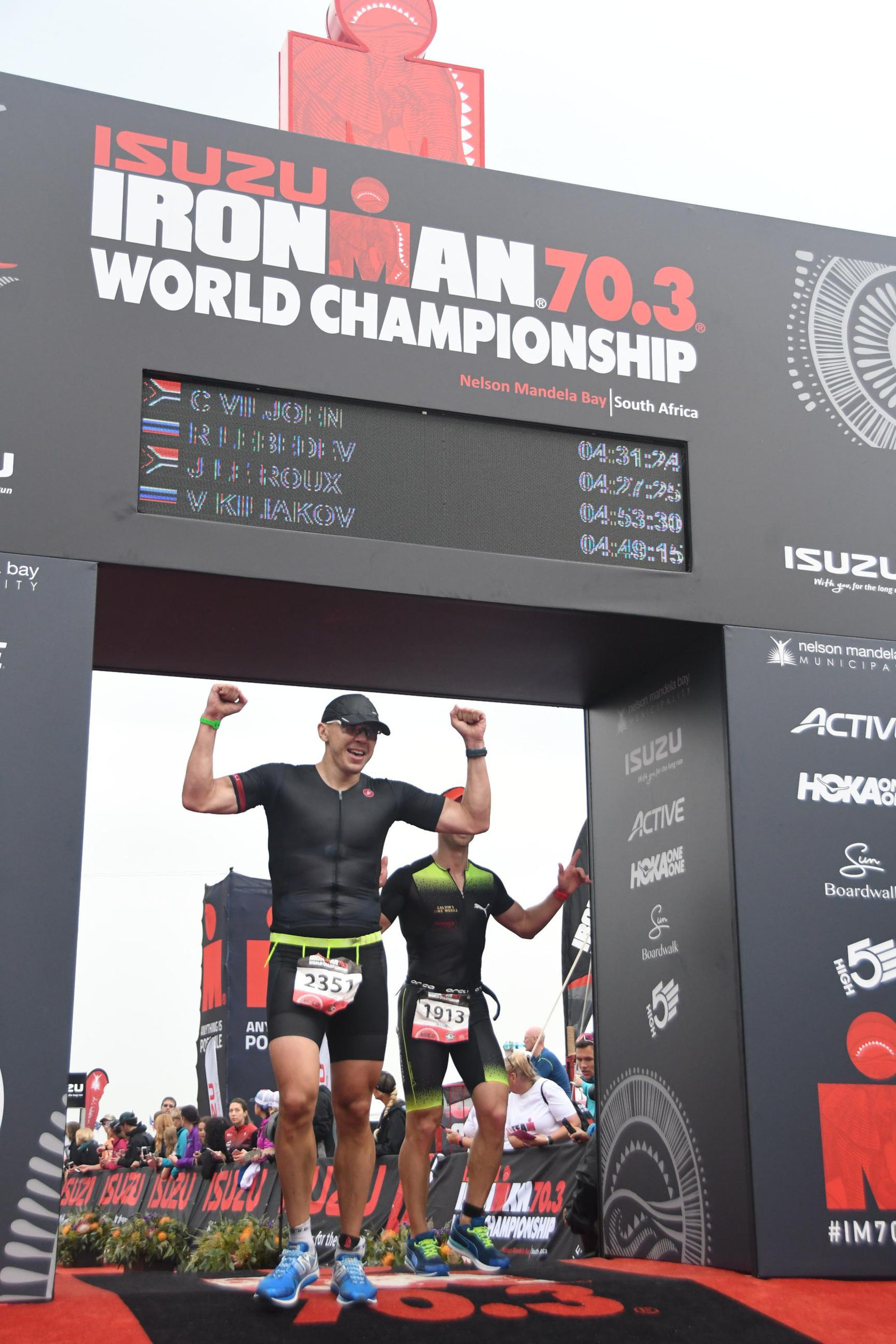 После финиша IRONMAN 70.3 WORLD CHAMPIONSHIP